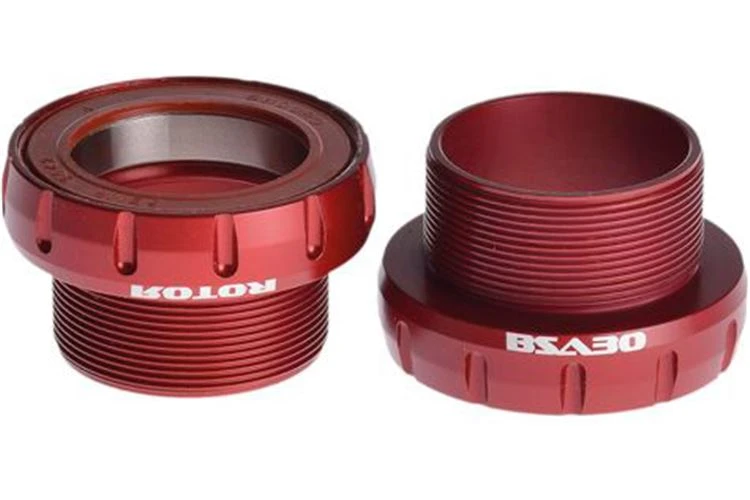 PEDALIER ROTOR BSA 30 68/73MM CERÁMICO ROJO 1 PEDALIER ROTOR BSA 30 68/73MM CERÁMICO ROJO