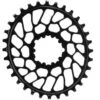 PLATO OVAL ABSOLUTEBLACK SRAM SHORT BB30 DIRECT MOUNT